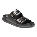 St Barths Natural Leather - Black