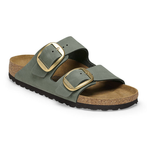 Arizona Big Buckle Nubuck Leather - Thyme