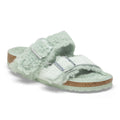 Arizona Teddy Split Suede Leather/Fur - Matcha