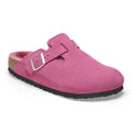 Boston Shearling Suede Leather - Fuchsia Tulip