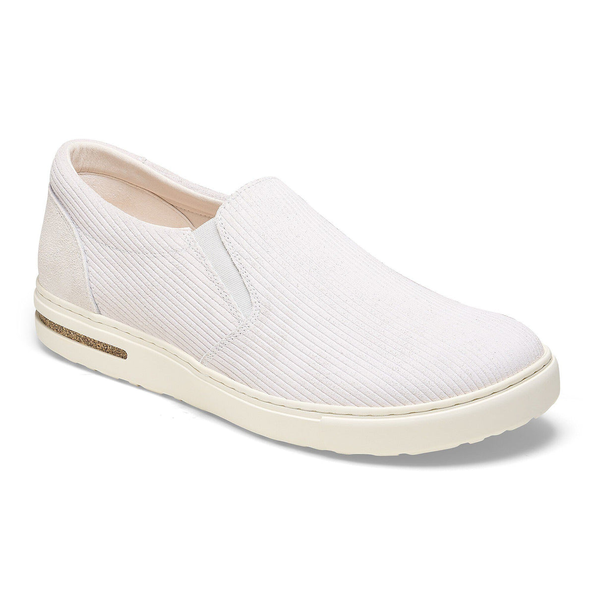 Oswego Suede Leather - Antique White