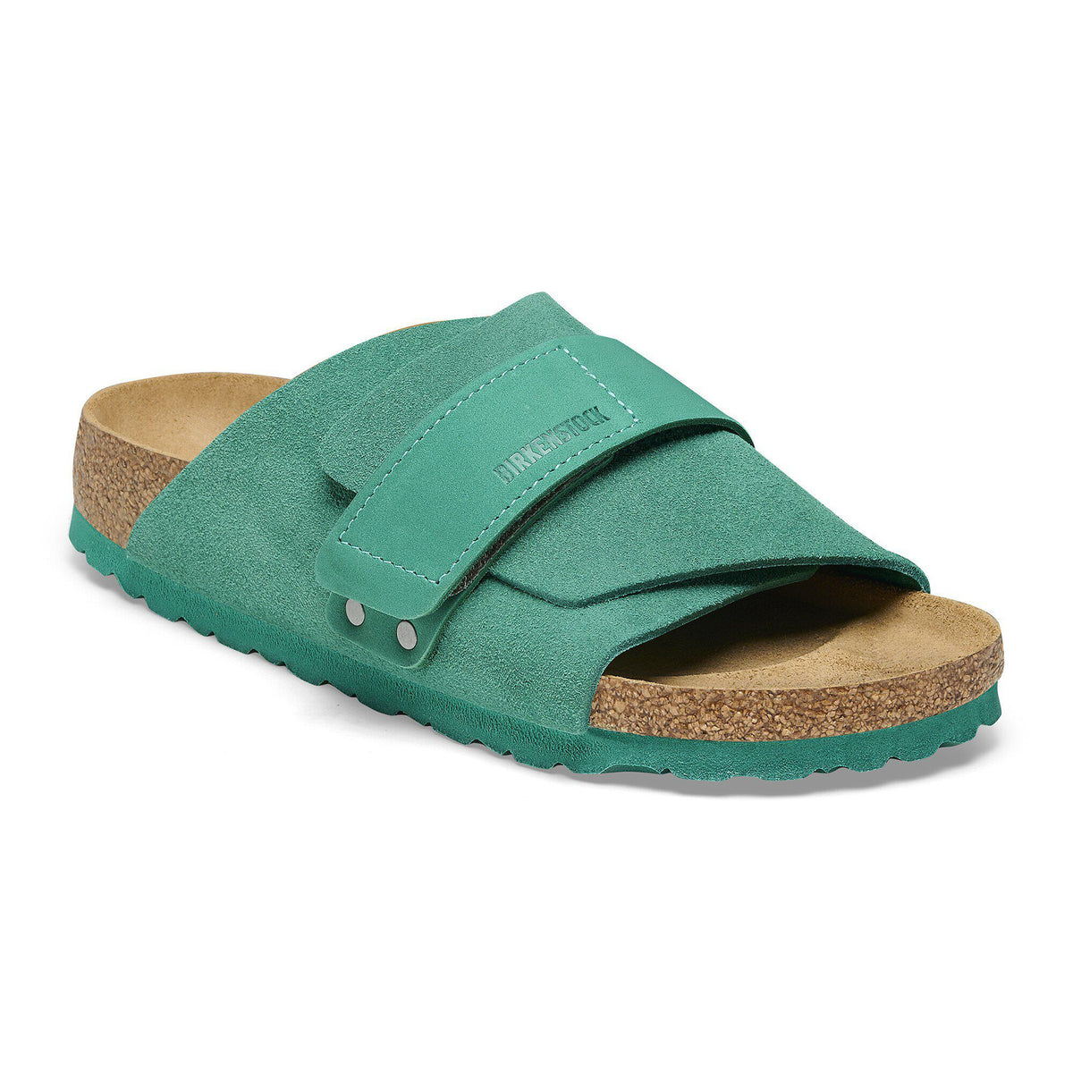Kyoto Nubuck-Suede Leather - Digital Green