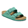 Arizona Suede Leather - Digital Green