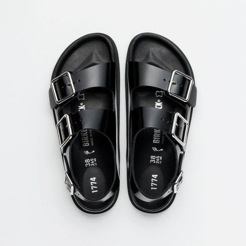 1774 Milano Leather Natural Leather - Premium Black