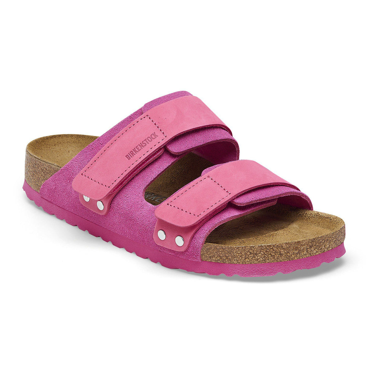 Uji Nubuck-Suede Leather - Fuchsia Tulip
