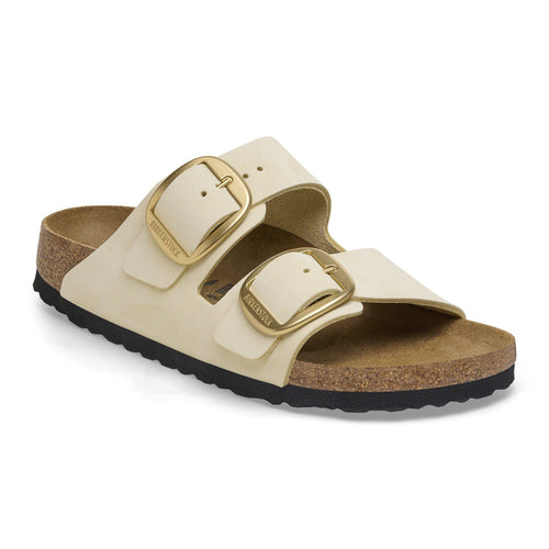 Arizona Big Buckle Nubuck Leather - Ecru