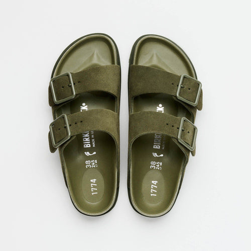 1774 Arizona Suede Leather - Moss Green