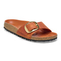 Madrid Big Buckle Natural Leather Oiled - Burnt Orange