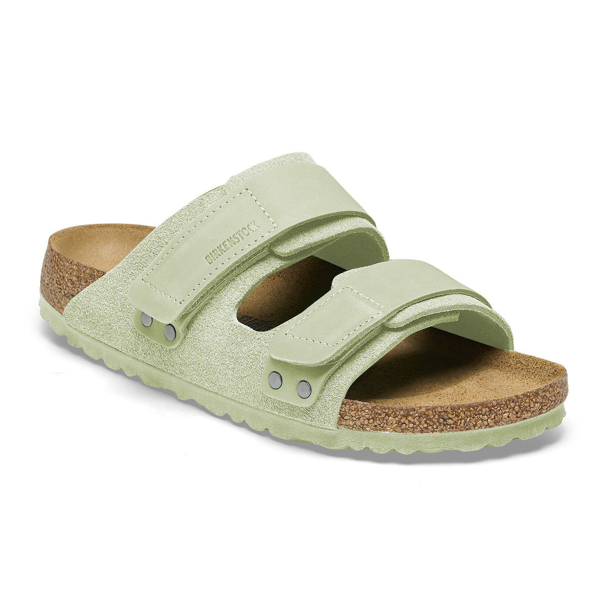 Uji Nubuck-Suede Leather - Faded Lime