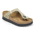 Gizeh Flex Platform Nubuck Leather - Eucalyptus