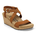 Sibyl Embossed Leather - Burnt Orange