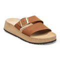 Almina Nubuck Leather - Pecan