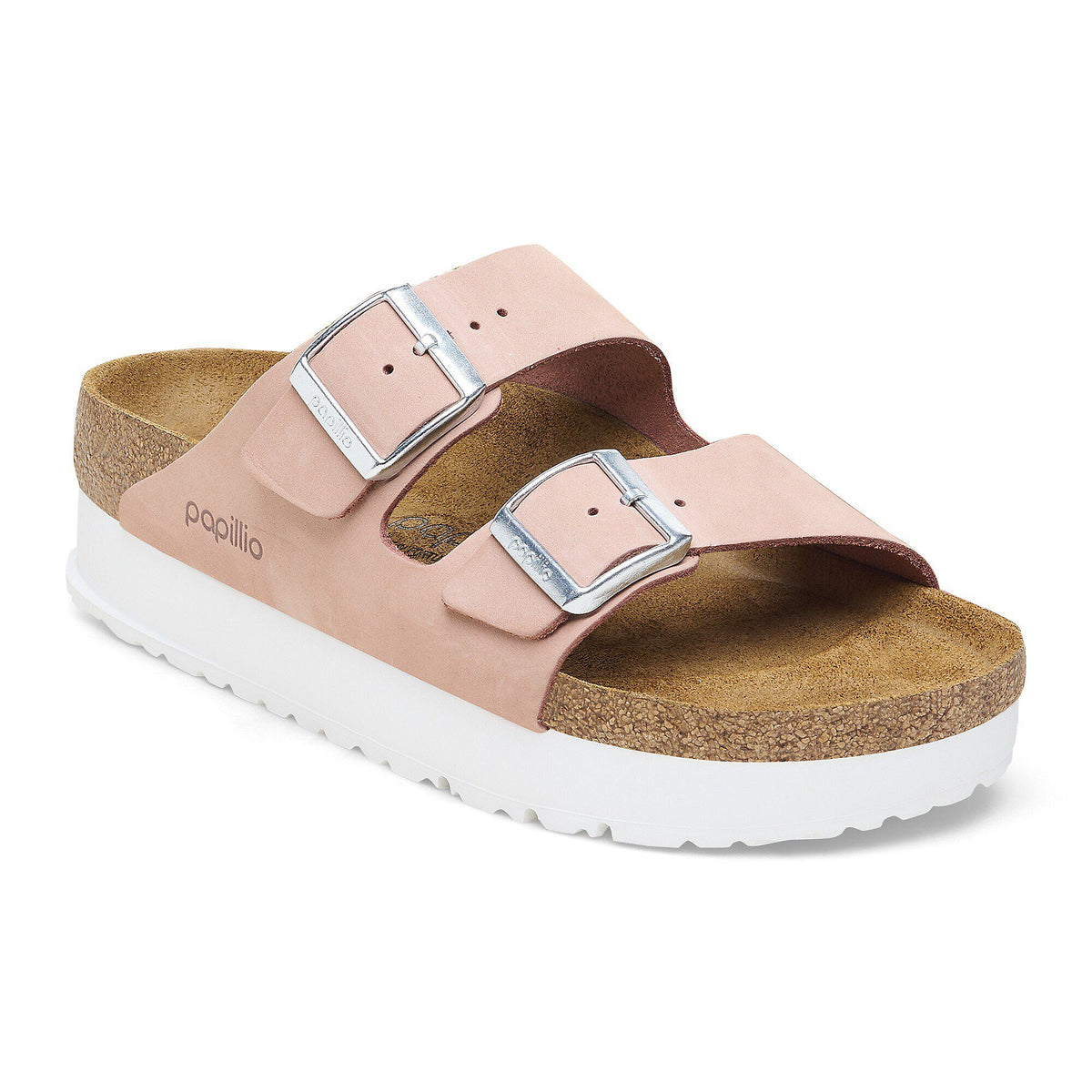 Arizona Flex Platform Nubuck Leather - Soft Pink