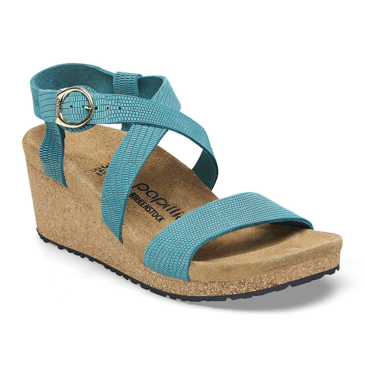 Sibyl Embossed Leather - Biscay Bay