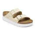 Arizona Flex Platform Nubuck Leather - Ecru