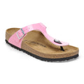 Gizeh Birko-Flor Patent - Patent Candy Pink/Black