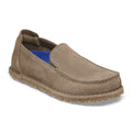 Utti Low Slip On Suede Leather - Gray Taupe