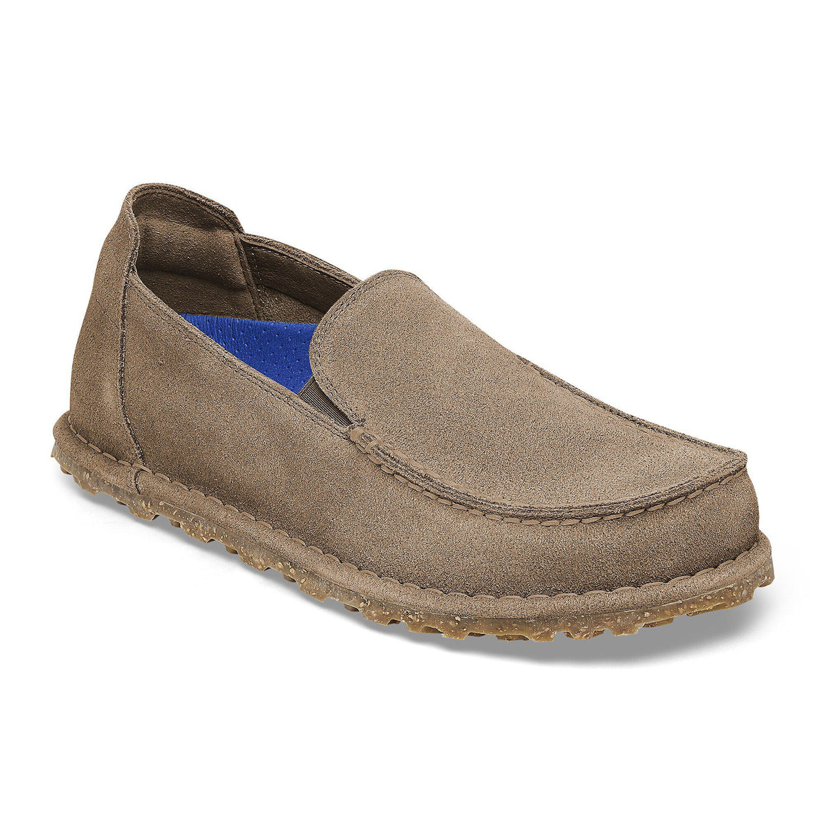 Utti Low Slip On Suede Leather - Gray Taupe