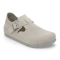 London Suede Leather - Stone Coin