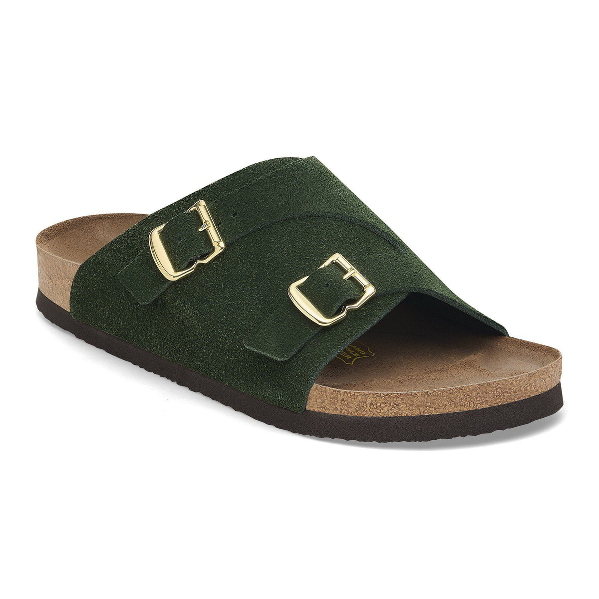 Zürich 1964 Suede Leather - Dark Green
