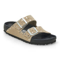 Arizona Rivet Suede Leather - Taupe