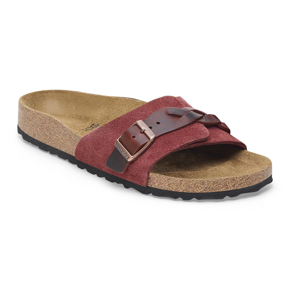 Oita Braided Suede Leather - Zinfandel
