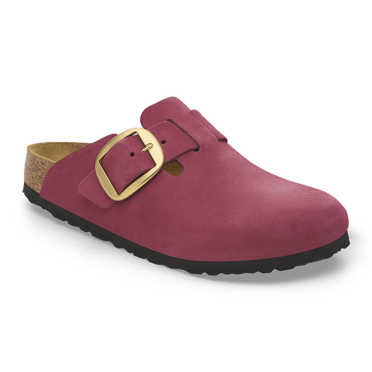 Boston Big Buckle Nubuck Leather - Berry Crush