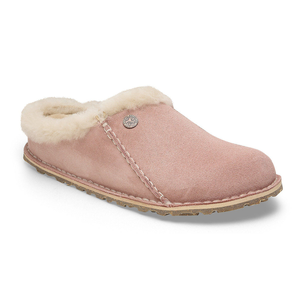 Zermatt Premium Suede Leather - Pink Clay