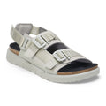 Shinjuku Natural Leather/Textile - Mineral Gray
