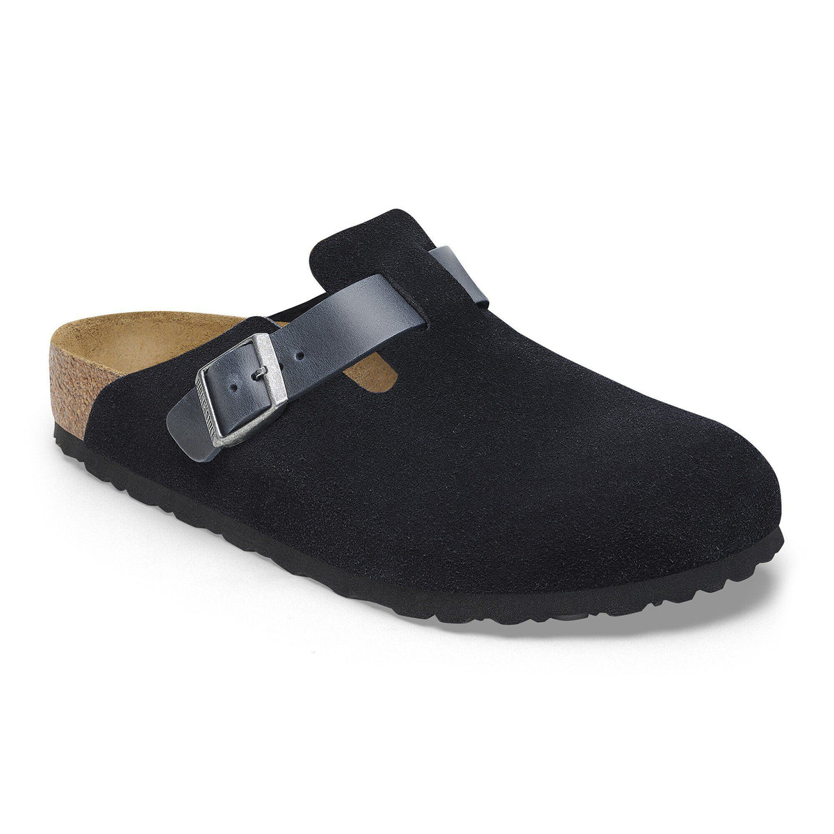 Boston Mixed Leather - Midnight Blue