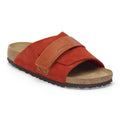 Kyoto Nubuck-Suede Leather - Rust Brown
