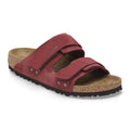 Uji Nubuck-Suede Leather - Zinfandel