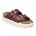 Arizona Platform Suede Leather - Berry Crush