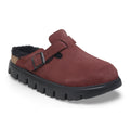 Boston Chunky Shearling Suede Leather - Berry Crush