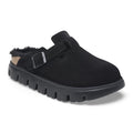 Boston Chunky Shearling Suede Leather - Black