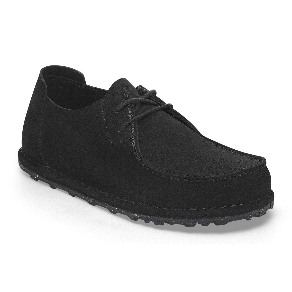 Utti Lace Suede Leather - Black