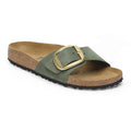 Madrid Big Buckle Nubuck Leather - Thyme