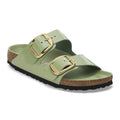 Arizona Big Buckle Natural Leather Patent - High-Shine Green Tea