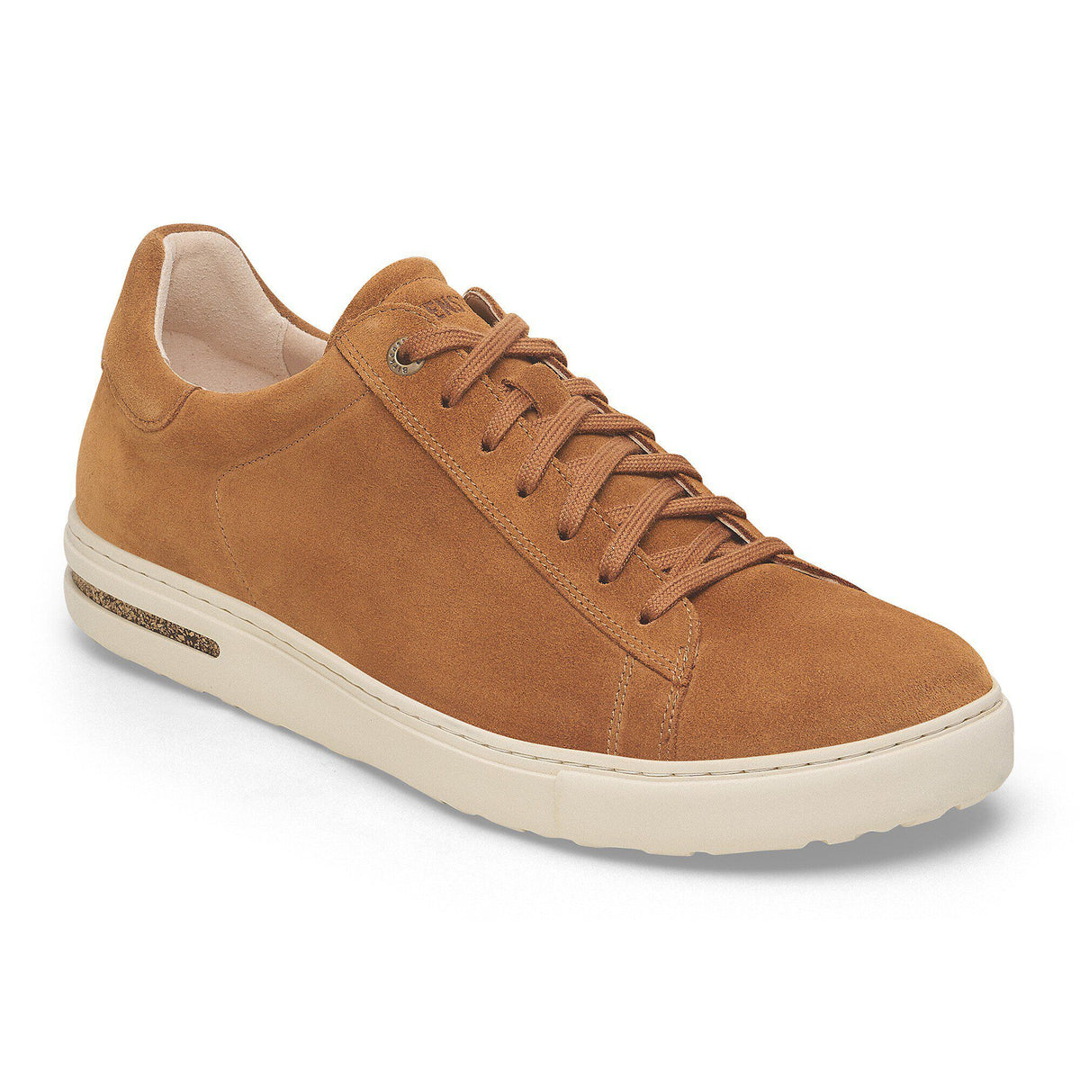 Bend Low Suede Leather - Mink/White
