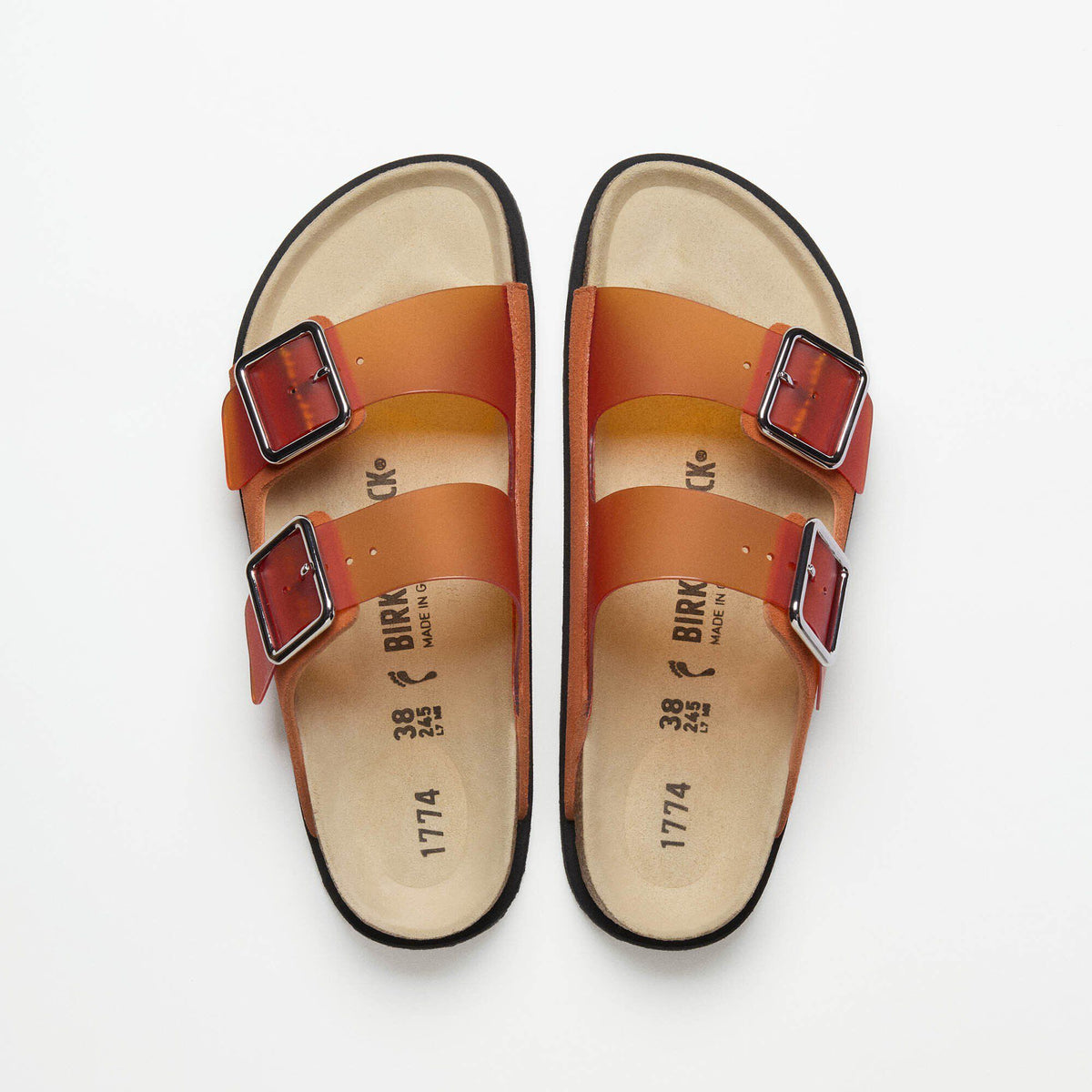 1774 Arizona Milky Synthetik - Vibrant Orange