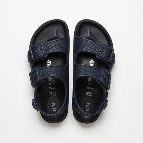 1774 Milano Raffia Mischmaterial - Dark Navy