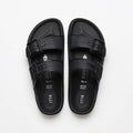1774 Arizona Raffia Mischmaterial - Black