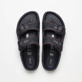 1774 Arizona Denim Leather-Cotton - Dark Wash Denim
