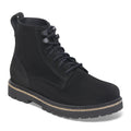 Highwood Lace Mid Women Suede Leather - Black