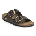 Arizona Big Buckle Raffia Textile - Raffia Black