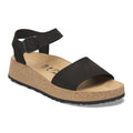 Glenda Nubuck Leather - Black