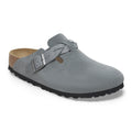Boston Braided Suede Leather - Basalt Gray