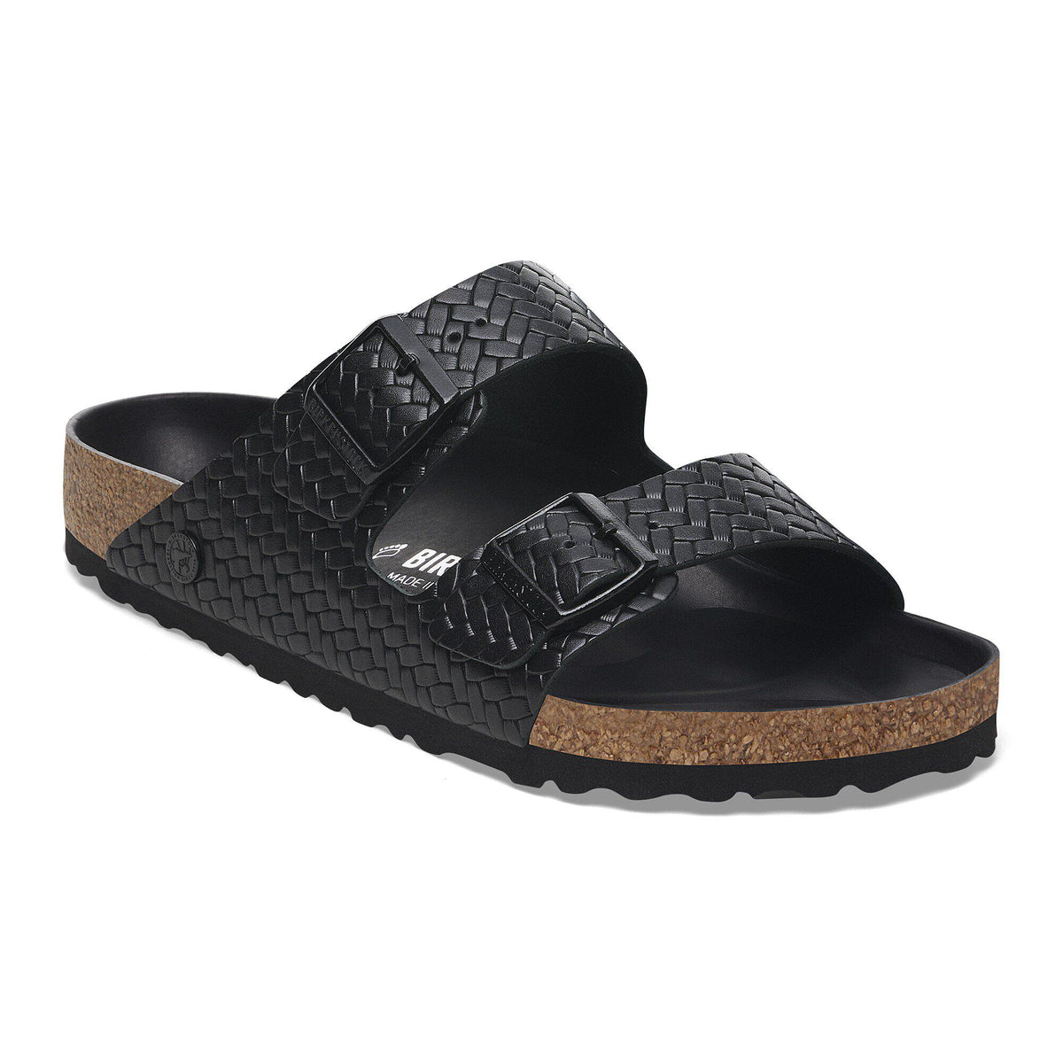 Arizona Leather - Woven Embossed Black