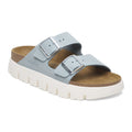 Arizona Platform Suede Leather - Baby Blue