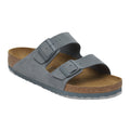 Arizona Suede Leather - Basalt Gray